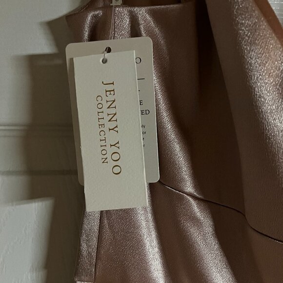 JENNY YOO  Brenna whipped apricot long gown Size 14 - Picture 12 of 15